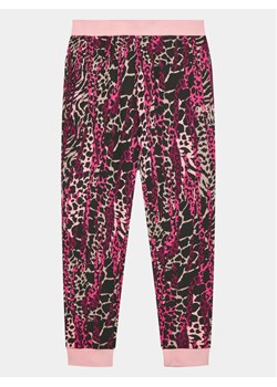 Guess Spodnie dresowe J3BQ13 KAD73 Beżowy Relaxed Fit ze sklepu MODIVO w kategorii Spodnie dziewczęce - zdjęcie 182737393