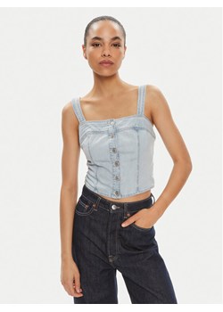 Levi's® Top Drea A7614-0000 Niebieski Slim Fit ze sklepu MODIVO w kategorii Bluzki damskie - zdjęcie 182737404