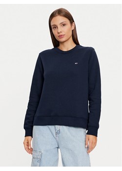 Tommy Jeans Bluza DW0DW19959 Granatowy Regular Fit ze sklepu MODIVO w kategorii Bluzy damskie - zdjęcie 182737453