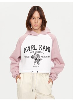 Karl Kani Bluza Street Academy 61210024 Różowy Loose Fit ze sklepu MODIVO w kategorii Bluzy damskie - zdjęcie 182737473