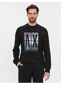 Armani Exchange Bluza 3DZMJE ZJZDZ 1200 Czarny Regular Fit ze sklepu MODIVO w kategorii Bluzy męskie - zdjęcie 182737610