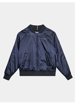 Tommy Hilfiger Kurtka bomber KG0KG07829 D Granatowy Oversize ze sklepu MODIVO w kategorii Kurtki chłopięce - zdjęcie 182737650