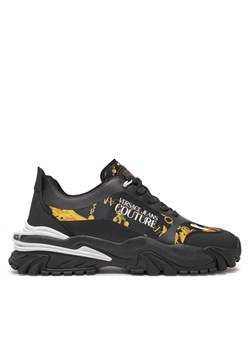 Versace Jeans Couture Sneakersy 77YA3SIB ZS891 Czarny ze sklepu MODIVO w kategorii Buty sportowe męskie - zdjęcie 182737654