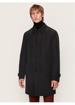 Boss Płaszcz przejściowy Dain 4 50436691 Czarny Regular Fit ze sklepu MODIVO w kategorii Płaszcze męskie - zdjęcie 182737661