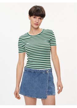 Pepe Jeans T-Shirt Jada PL505847 Zielony Regular Fit ze sklepu MODIVO w kategorii Bluzki damskie - zdjęcie 182737692