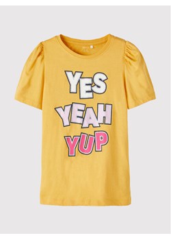 NAME IT T-Shirt 13205984 Żółty Regular Fit ze sklepu MODIVO w kategorii T-shirty chłopięce - zdjęcie 182737693