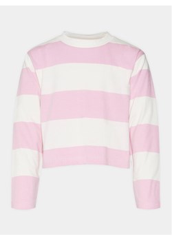 Vero Moda Girl Bluzka Onella 10302391 Różowy Cropped Fit - id: 0000303805418 - marki Vero Moda Girl - 182737710 Vero Moda Girl Bluzka Onella 10302391 Różowy Cropped Fit ze sklepu MODIVO w kategorii Bluzki dziewczęce - zdjęcie 182737710