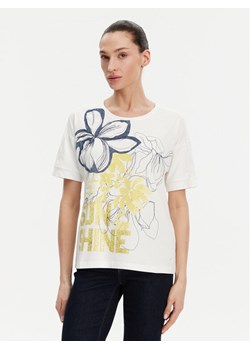 Olsen T-Shirt 11105007 Biały Relaxed Fit ze sklepu MODIVO w kategorii Bluzki damskie - zdjęcie 182737760