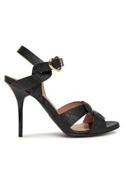 LOVE MOSCHINO Sandały JA16069G1MIB0000 Czarny ze sklepu MODIVO w kategorii Sandały damskie - zdjęcie 182737804