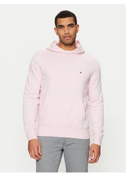 Tommy Hilfiger Bluza Flag Logo MW0MW34266 Różowy Regular Fit ze sklepu MODIVO w kategorii Bluzy męskie - zdjęcie 182737822