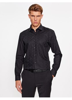 Hugo Koszula Kenno 50500965 Czarny Slim Fit ze sklepu MODIVO w kategorii Koszule męskie - zdjęcie 182737831