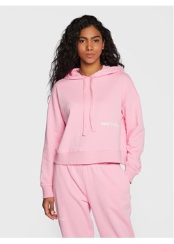 New Balance Bluza Essentials WT23512 Różowy Relaxed Fit ze sklepu MODIVO w kategorii Bluzy damskie - zdjęcie 182737873