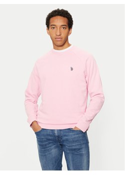 U.S. Polo Assn. Bluza MUP1859 Różowy Regular Fit ze sklepu MODIVO w kategorii Bluzy męskie - zdjęcie 182737881