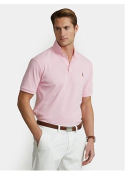 Polo Ralph Lauren Polo 710704319011 Różowy Custom Slim Fit ze sklepu MODIVO w kategorii T-shirty męskie - zdjęcie 182737912