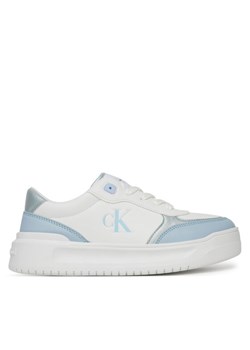 Calvin Klein Jeans Sneakersy Low Cut Lace-Up V3A9-82020-1355 Biały ze sklepu MODIVO w kategorii Buty sportowe dziecięce - zdjęcie 182737953