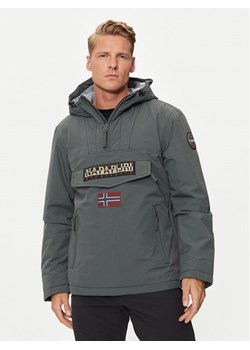 Napapijri Kurtka anorak Rainforest Pocket 2 NP0A4GMD Zielony Regular Fit ze sklepu MODIVO w kategorii Kurtki męskie - zdjęcie 182737960