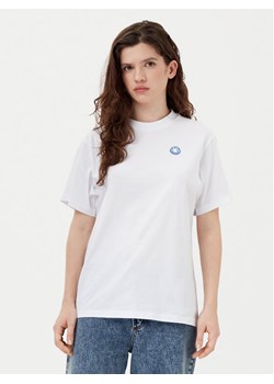 HUGO T-Shirt Vintage 50518139 Biały Relaxed Fit ze sklepu MODIVO w kategorii Bluzki damskie - zdjęcie 182738213