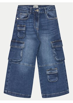 Original Marines Jeansy DEA3535F Granatowy Wide Leg ze sklepu MODIVO w kategorii Spodnie dziewczęce - zdjęcie 182738391