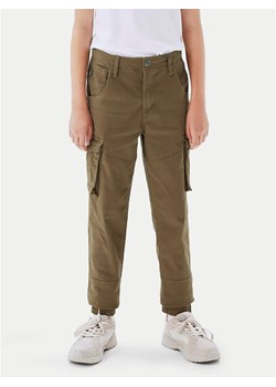 NAME IT Spodnie materiałowe Ryan 13151735 Brązowy Regular Fit ze sklepu MODIVO w kategorii Spodnie chłopięce - zdjęcie 182738480