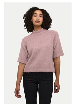 Kaffe Sweter Emilie 10509092 Różowy Loose Fit ze sklepu MODIVO w kategorii Swetry damskie - zdjęcie 182738603
