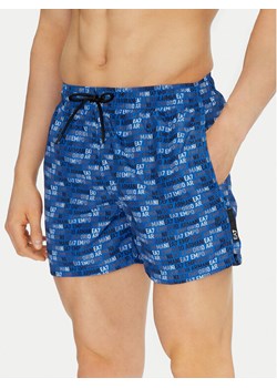 EA7 Emporio Armani Szorty kąpielowe 7M000510 AF13059 FB067 Niebieski Regular Fit ze sklepu MODIVO w kategorii Kąpielówki - zdjęcie 182738664