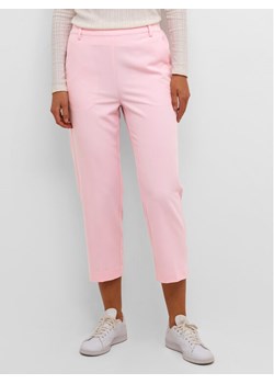 Kaffe Spodnie materiałowe Sakura 10506127 Różowy Relaxed Fit ze sklepu MODIVO w kategorii Spodnie damskie - zdjęcie 182738684