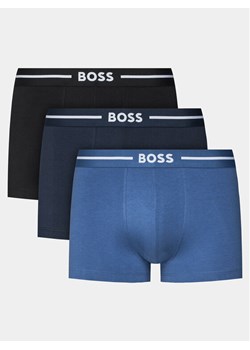 Boss Komplet 3 par bokserek Trunk 3P Bold 50508878 Kolorowy ze sklepu MODIVO w kategorii Majtki męskie - zdjęcie 182738704