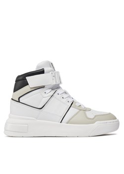 Guess Sneakersy Corten3 FLPCR3 ELE12 Biały ze sklepu MODIVO w kategorii Trampki damskie - zdjęcie 182738882