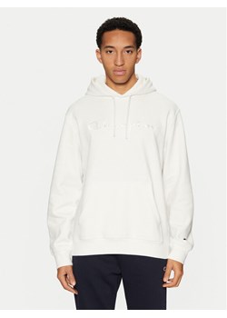 Champion Bluza 220271 Biały Relaxed Fit ze sklepu MODIVO w kategorii Bluzy męskie - zdjęcie 182738903