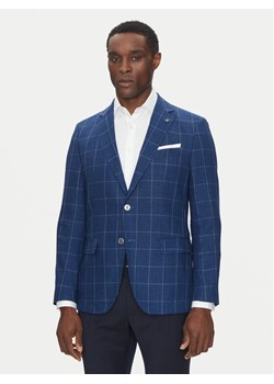 BOSS Marynarka H-Hutson-233 50540502 Niebieski Slim Fit ze sklepu MODIVO w kategorii Marynarki męskie - zdjęcie 182738922