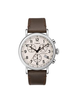 Timex Zegarek Standard TW2T21000 Brązowy ze sklepu MODIVO w kategorii Zegarki - zdjęcie 182739154