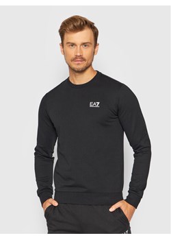 EA7 Emporio Armani Bluza 8NPM52 PJ05Z 1200 Czarny Regular Fit ze sklepu MODIVO w kategorii Bluzy męskie - zdjęcie 182739202