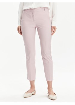 Marella Chinosy Turku 2413131041 Różowy Slim Fit ze sklepu MODIVO w kategorii Spodnie damskie - zdjęcie 182739260