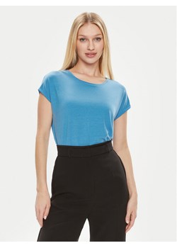 Vero Moda T-Shirt Ava 10284468 Niebieski Regular Fit ze sklepu MODIVO w kategorii Bluzki damskie - zdjęcie 182739264