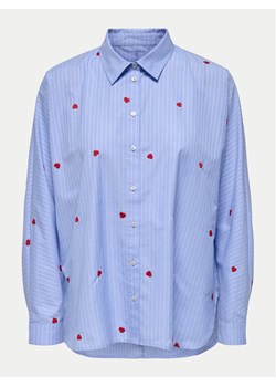 ONLY Koszula 15344336 Niebieski Box Fit ze sklepu MODIVO w kategorii Koszule damskie - zdjęcie 182739364