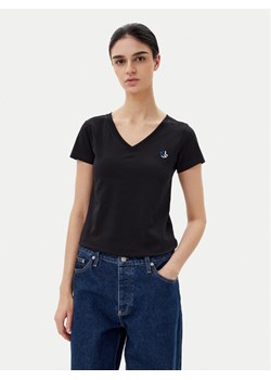 KARL LAGERFELD T-Shirt A1W17019 Czarny Regular Fit ze sklepu MODIVO w kategorii Bluzki damskie - zdjęcie 182739432
