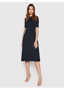 Lauren Ralph Lauren Sukienka codzienna 250863913002 Granatowy Regular Fit ze sklepu MODIVO w kategorii Sukienki - zdjęcie 182739462