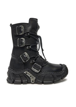 NEW ROCK Glany M-IMPACT013-S1 Czarny ze sklepu MODIVO w kategorii Workery damskie - zdjęcie 182739510