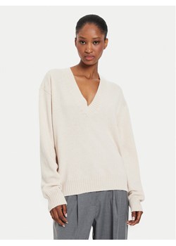 Kontatto Sweter 3M0177 Écru Regular Fit ze sklepu MODIVO w kategorii Swetry damskie - zdjęcie 182739514