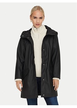 ONLY Kurtka przeciwdeszczowa Elisa 15261734 Czarny Regular Fit ze sklepu MODIVO w kategorii Kurtki damskie - zdjęcie 182739604