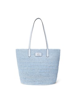 LAUREN RALPH LAUREN Torebka 431966868002 Niebieski ze sklepu MODIVO w kategorii Torby Shopper bag - zdjęcie 182739671