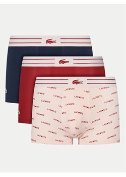 Lacoste Komplet 3 par bokserek 5H4748 Kolorowy ze sklepu MODIVO w kategorii Majtki męskie - zdjęcie 182739703