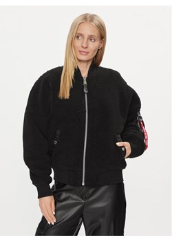 Alpha Industries Kurtka bomber MA-1 VF Teddy 108003 Czarny Regular Fit ze sklepu MODIVO w kategorii Kurtki damskie - zdjęcie 182739741