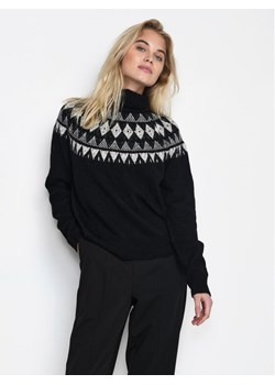 Kaffe Golf Melissa 10506886 Czarny Regular Fit ze sklepu MODIVO w kategorii Swetry damskie - zdjęcie 182739873