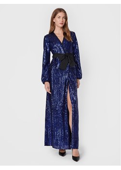 Pinko Sukienka wieczorowa Germanico 1G18C1 Y4Y2 Fioletowy Regular Fit ze sklepu MODIVO w kategorii Sukienki - zdjęcie 182739951