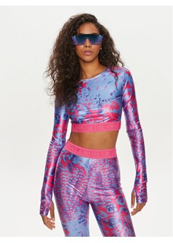 Versace Jeans Couture Bluzka 76HAH218 Kolorowy Slim Fit ze sklepu MODIVO w kategorii Bluzki damskie - zdjęcie 182740080