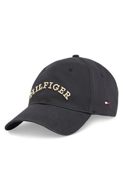 Tommy Hilfiger Czapka z daszkiem Th Monotype Soft 6 Panel Cap AM0AM13165 Czarny ze sklepu MODIVO w kategorii Czapki z daszkiem męskie - zdjęcie 182740103