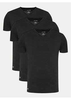 Lacoste Komplet 3 t-shirtów TH9008 Czarny Slim Fit ze sklepu MODIVO w kategorii T-shirty męskie - zdjęcie 182740180