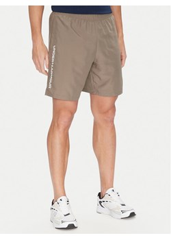 Under Armour Szorty sportowe Ua Woven Wdmk Shorts 1383356 Zielony Regular Fit ze sklepu MODIVO w kategorii Spodenki męskie - zdjęcie 182740224