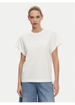 PINKO T-Shirt Torcetti 104605 A2D1 Biały Regular Fit - id: 0000305096968 - marki Pinko - 182740230 PINKO T-Shirt Torcetti 104605 A2D1 Biały Regular Fit ze sklepu MODIVO w kategorii Bluzki damskie - zdjęcie 182740230